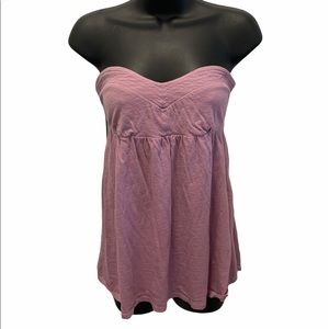 Large Purple AEO. Strapless Top